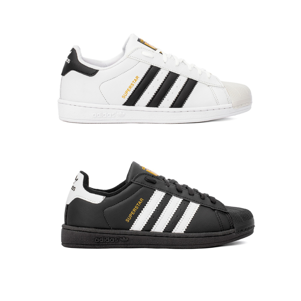 Combo 2 Pares Adidas Superstar Novo