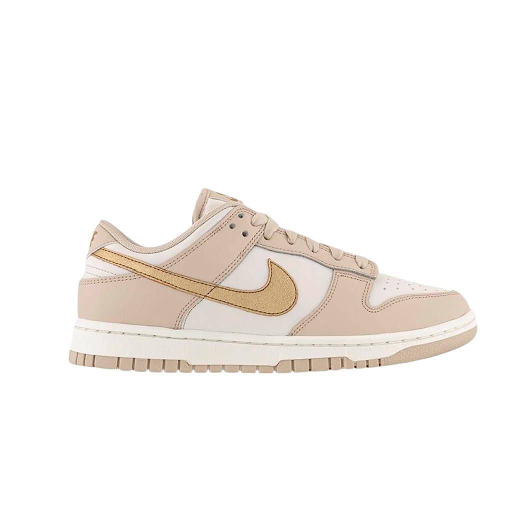 SB Dunk Low Nude e Dourado