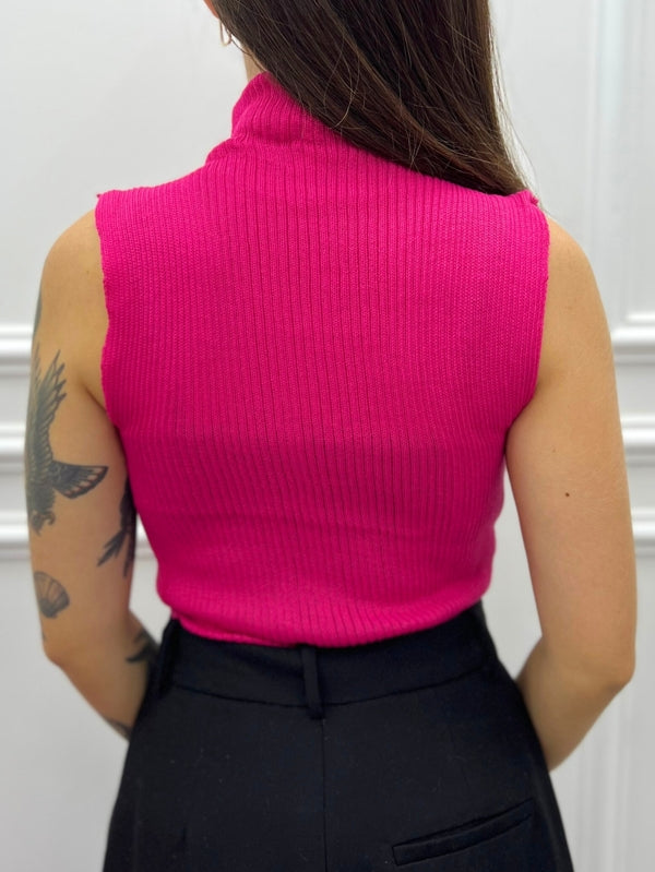 Regata Básica de Tricot Canelado