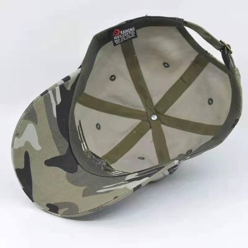 Boné Militar Camuflado USA