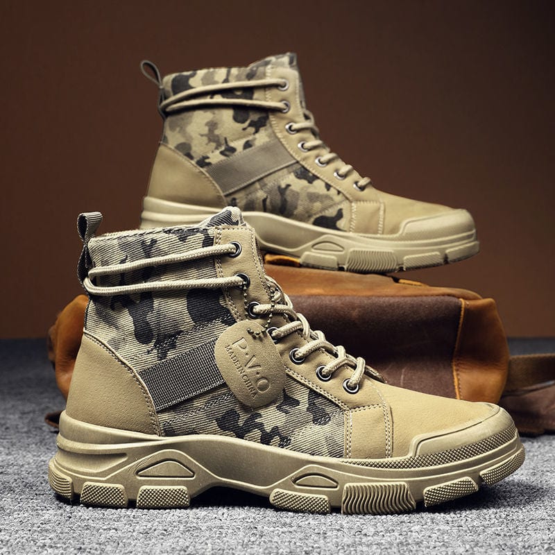 Bota Masculina Tática Camuflada