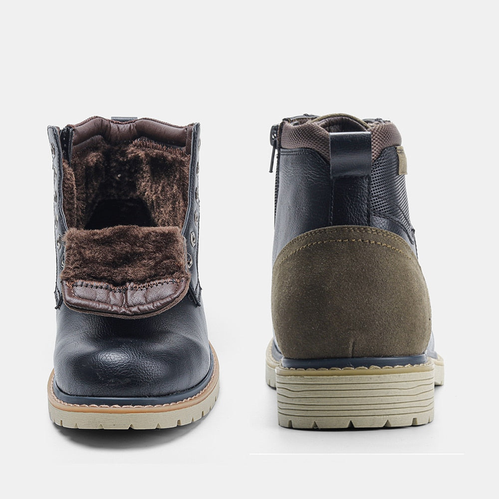 Bota Masculina De Couro Somme