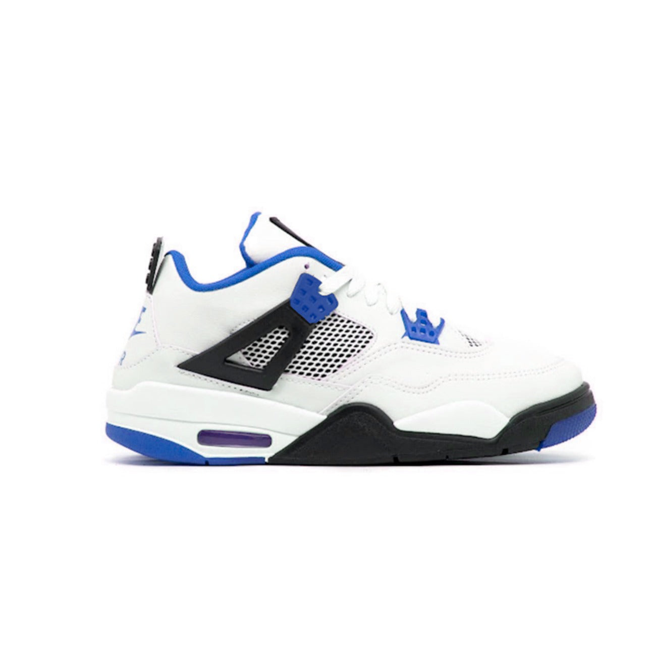 Air Jordan 4 - MotorSports Branco e Azul