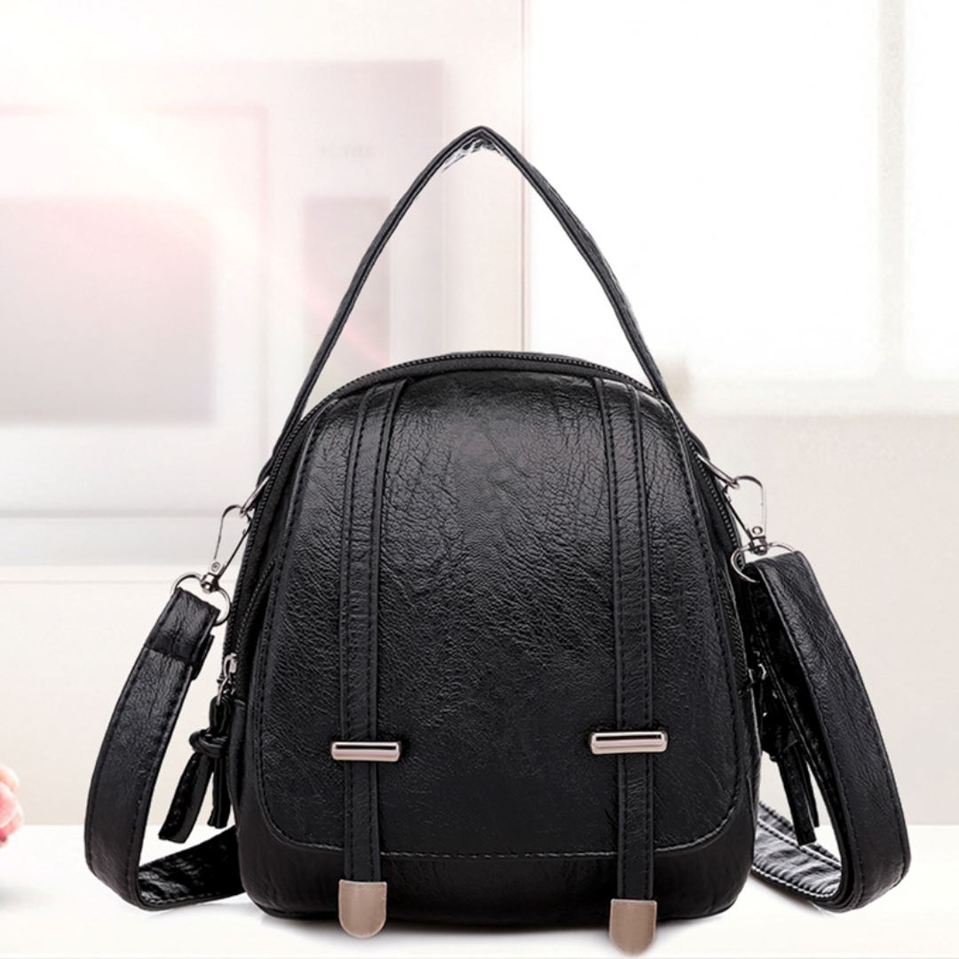 Bolsa de Ombro de Couro Mirella