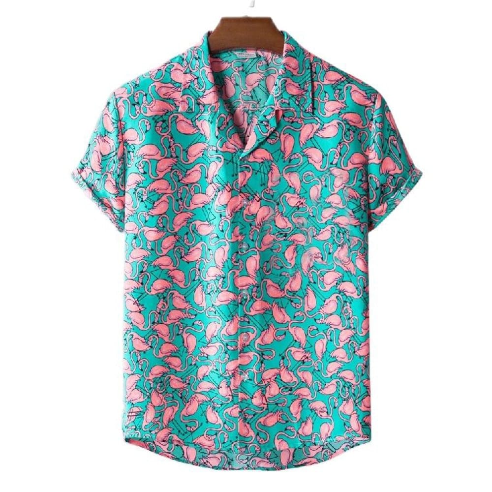 camisa-estampada-flamingo