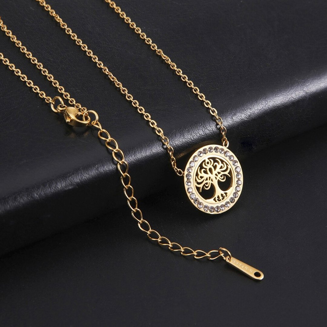 Colar Árvore da Vida Banhado a Ouro ou Prata