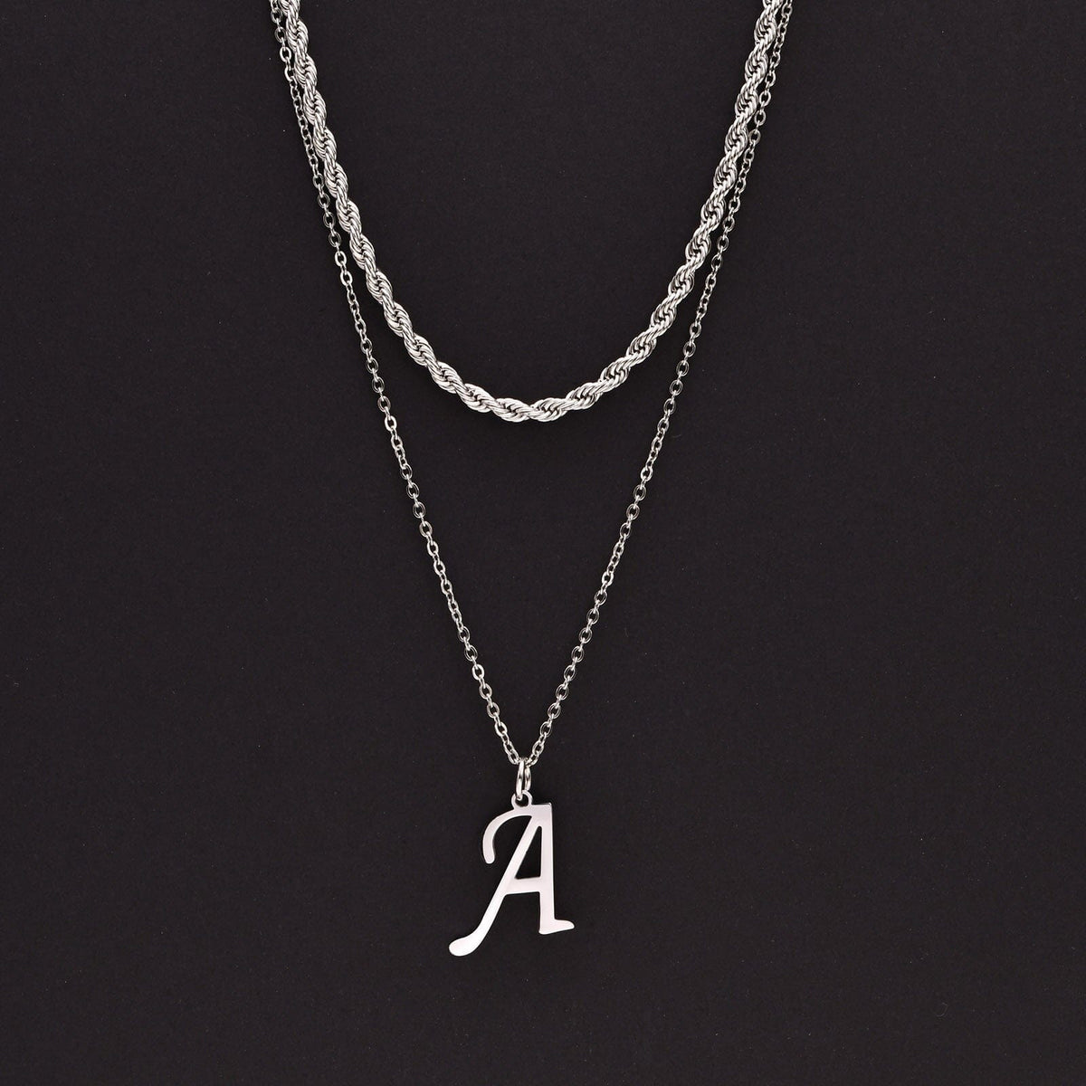 Kit 2 Colares Letra Inicial