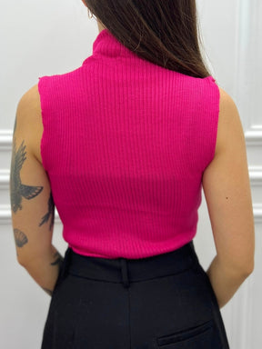 Regata Básica de Tricot Canelado