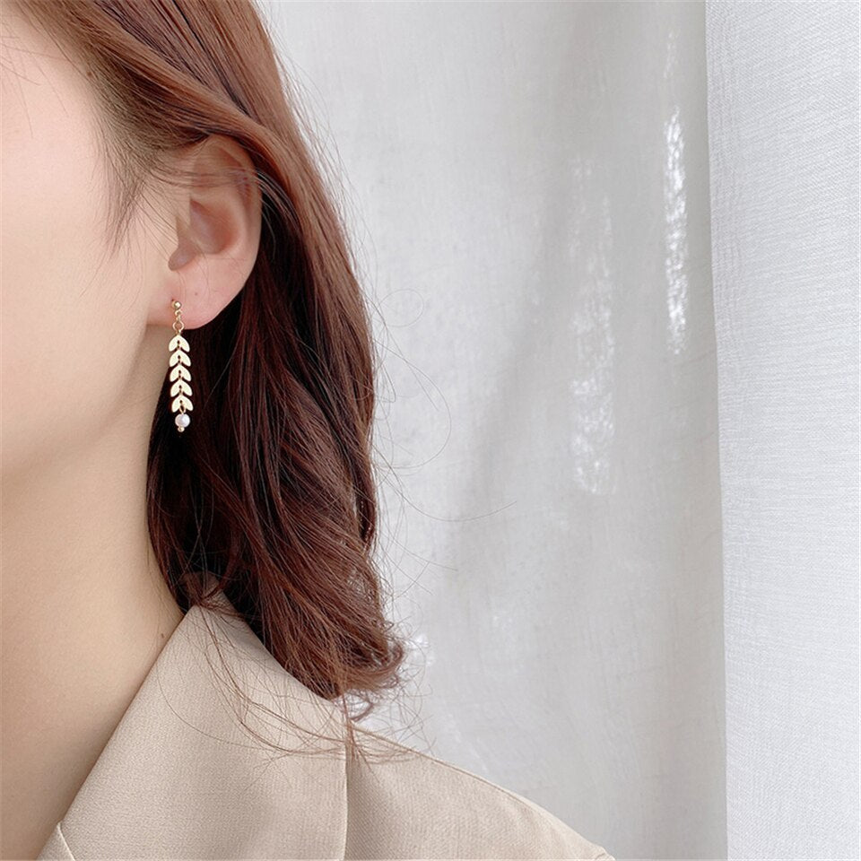 Conjunto Folheado a Ouro 18K com Pérola