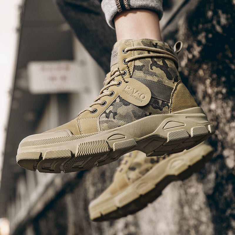 Bota Masculina Tática Camuflada
