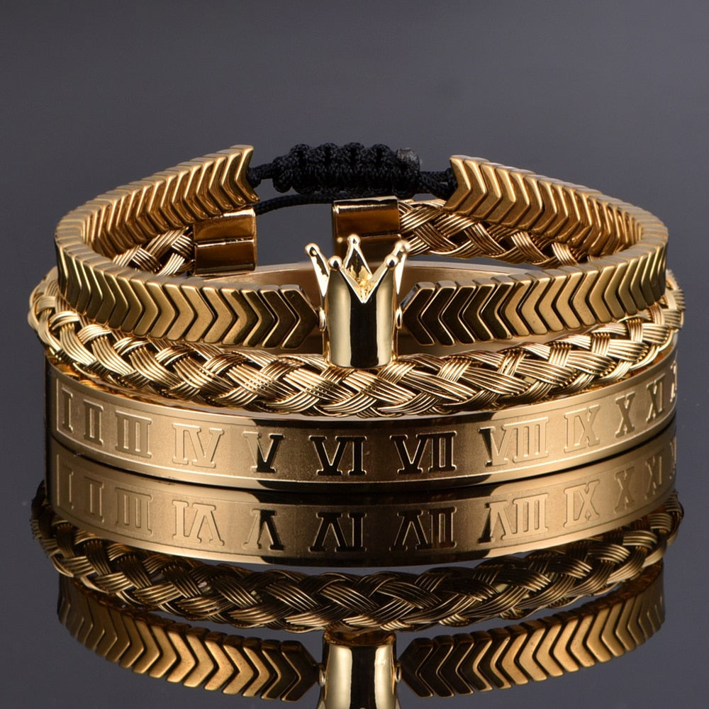 Pulseira Imperatore Versão 2 - 3 peças