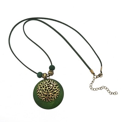 Colar Feminino Artesanal- Cristais de Gelo