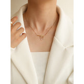 Colar Banhado Ouro 18k e Detalhe Pérola