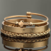 bracelete-crucifixo-pulseira-3-pcs