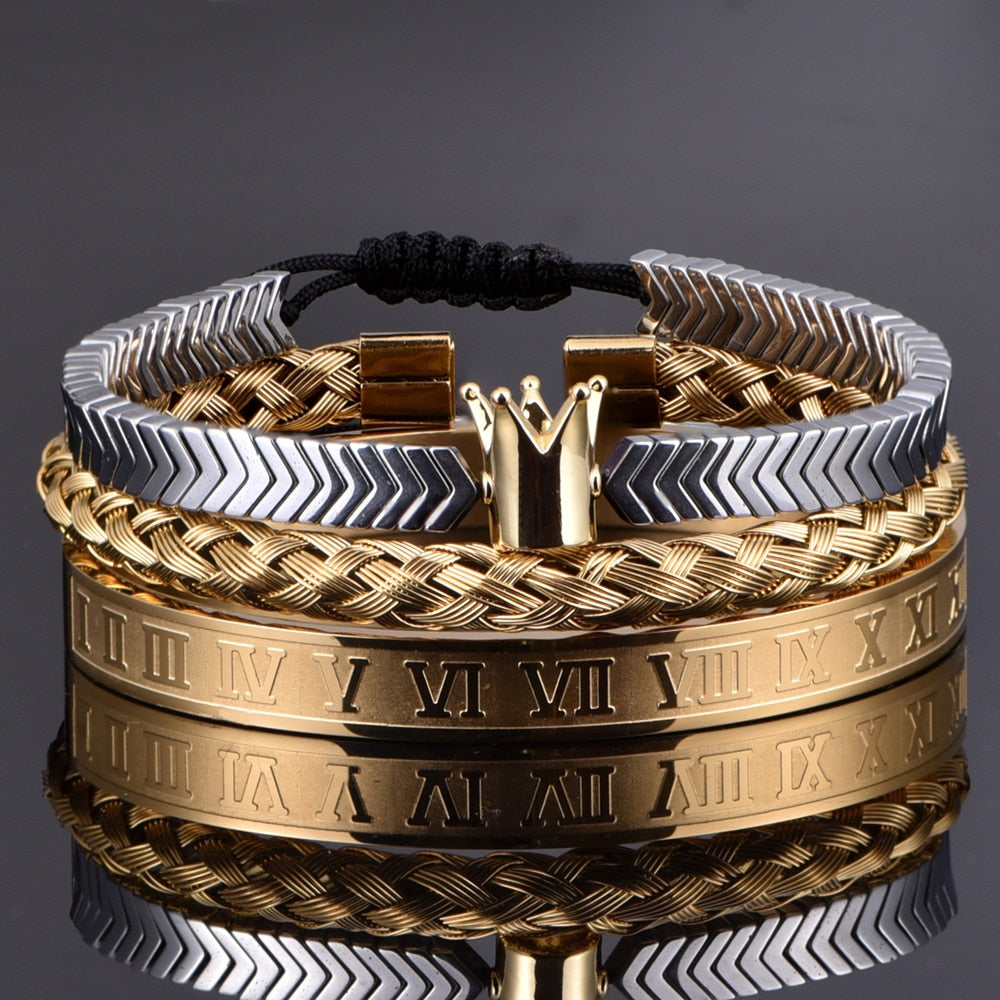 Pulseira Imperatore Versão 2 - 3 peças