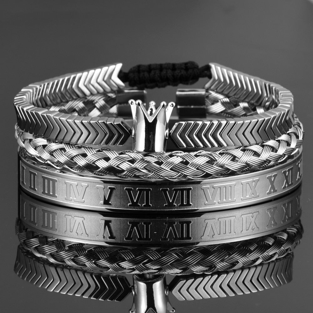 Pulseira Imperatore Versão 2 - 3 peças
