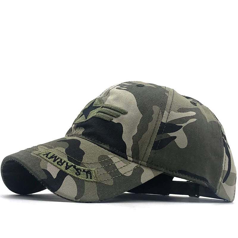 Boné Militar Camuflado USA
