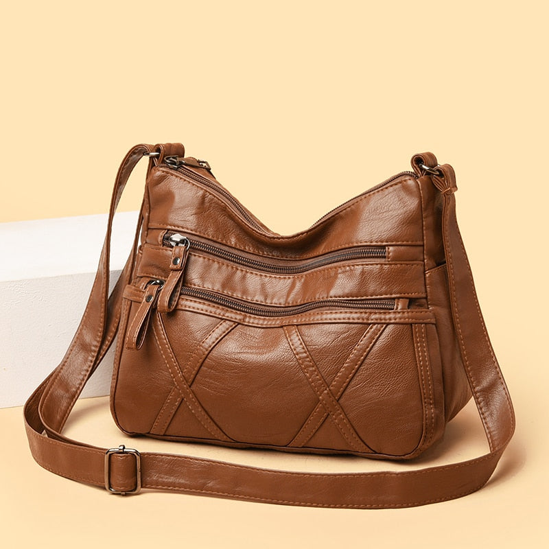 Bolsa de Couro Feminina Élan