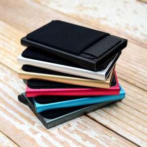 Carteira de Alumínio Slim Card Anti Furto RFID