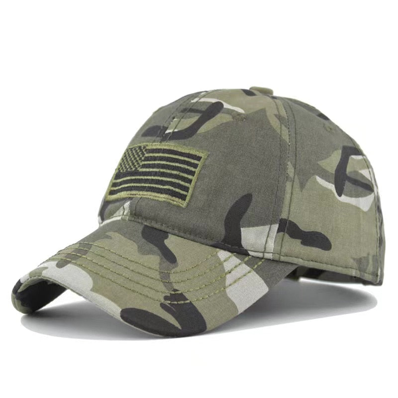 Boné Militar Camuflado USA