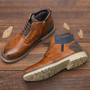Bota Masculina De Couro Somme