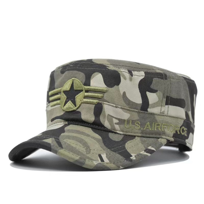 Boné Militar Camuflado USA