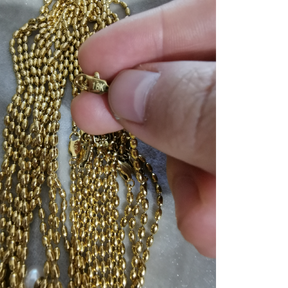 Colar de Pérola Solitária e Ouro 18K