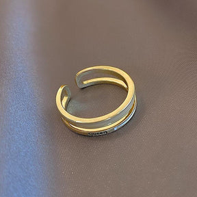 Anel Queen Banhado 18K