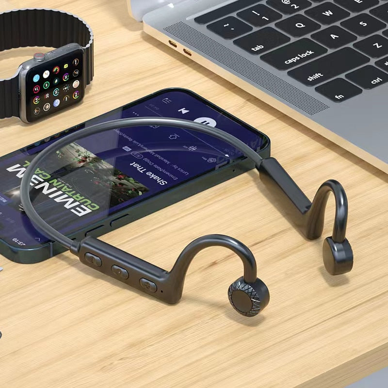 Fone de Ouvido por Condução Óssea - Bluetooth 5.1