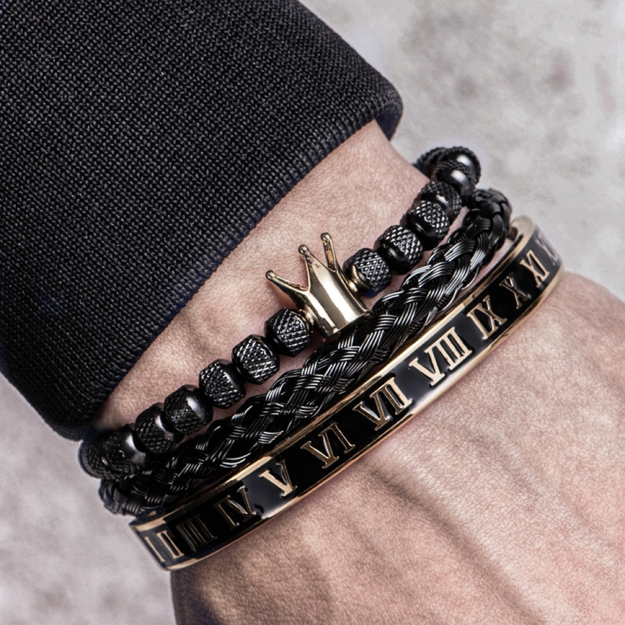 Pulseira Imperatore 3 peças