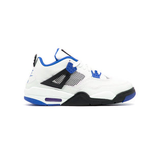 Air Jordan 4 - MotorSports Branco e Azul