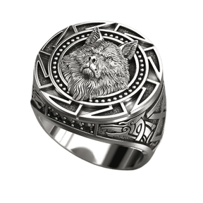 anel-masculino-lobo-viking-vintage