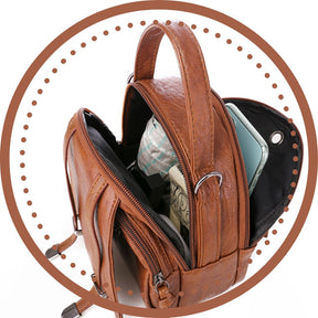 Bolsa de Ombro de Couro Mirella