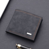 Carteira Masculina de Couro Eton Classic Slim
