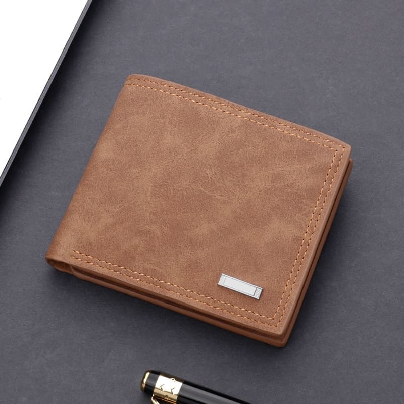 Carteira Masculina de Couro Eton Classic Slim