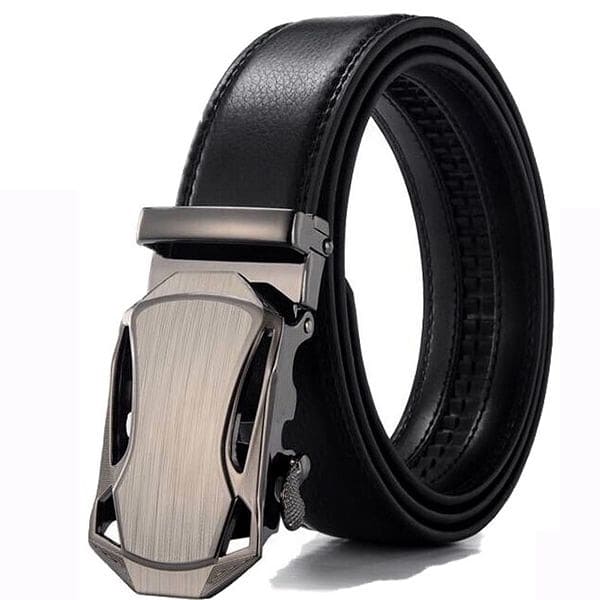 Cinto de Couro Masculino Fivela Automática