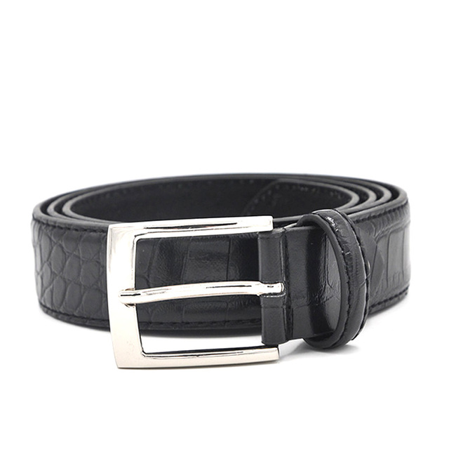 Cinto de Couro Masculino Crocodile