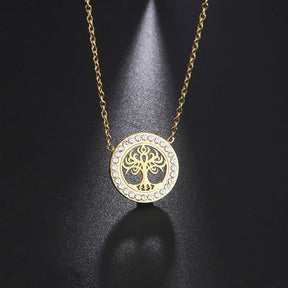 Colar Árvore da Vida Banhado a Ouro ou Prata