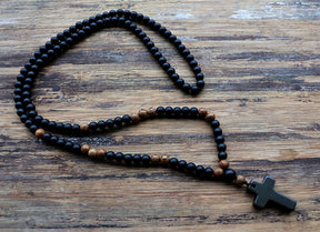 Crucifixo de Pedra Vulcânica - Cross Stone