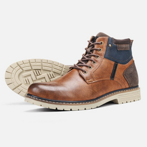 Bota Masculina De Couro Somme