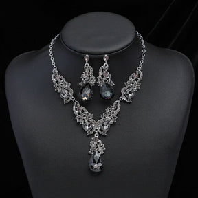 conjunto-colar-brinco-cristal-luxo