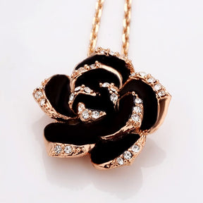 conjunto-colar-brincos-rosa-negra