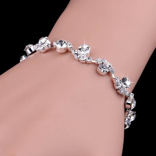 Conjunto com 3 Peças de Cristais