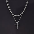 Kit 2 Colares com Crucifixo JC
