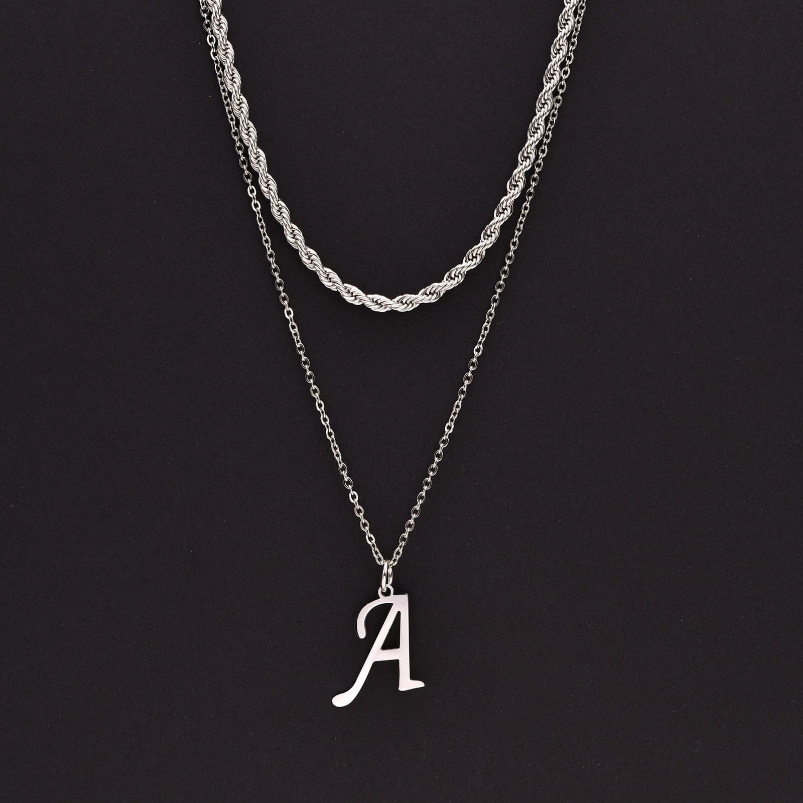 Kit 2 Colares Letra Inicial