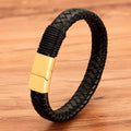 Pulseira de Couro Artesão