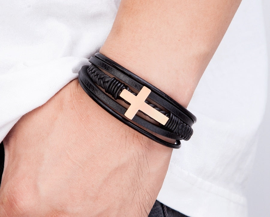 Pulseira A Cruz Sagrada