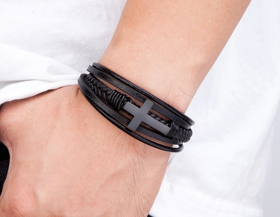 Pulseira A Cruz Sagrada