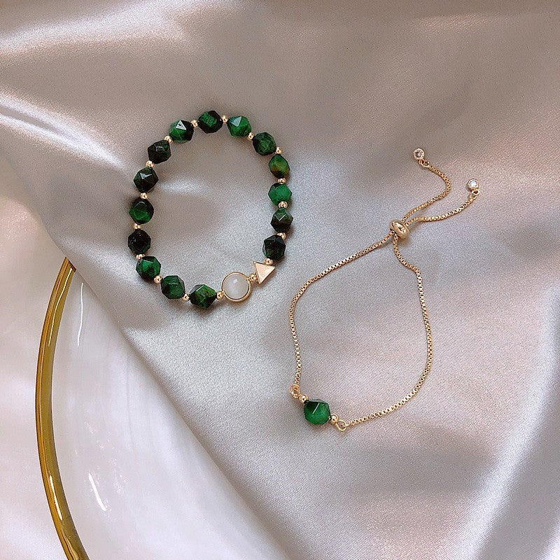 Pulseiras com Pedras Naturais - 2 unidades
